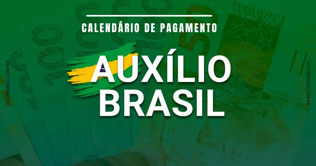 calendario de pagamento auxilio brasil